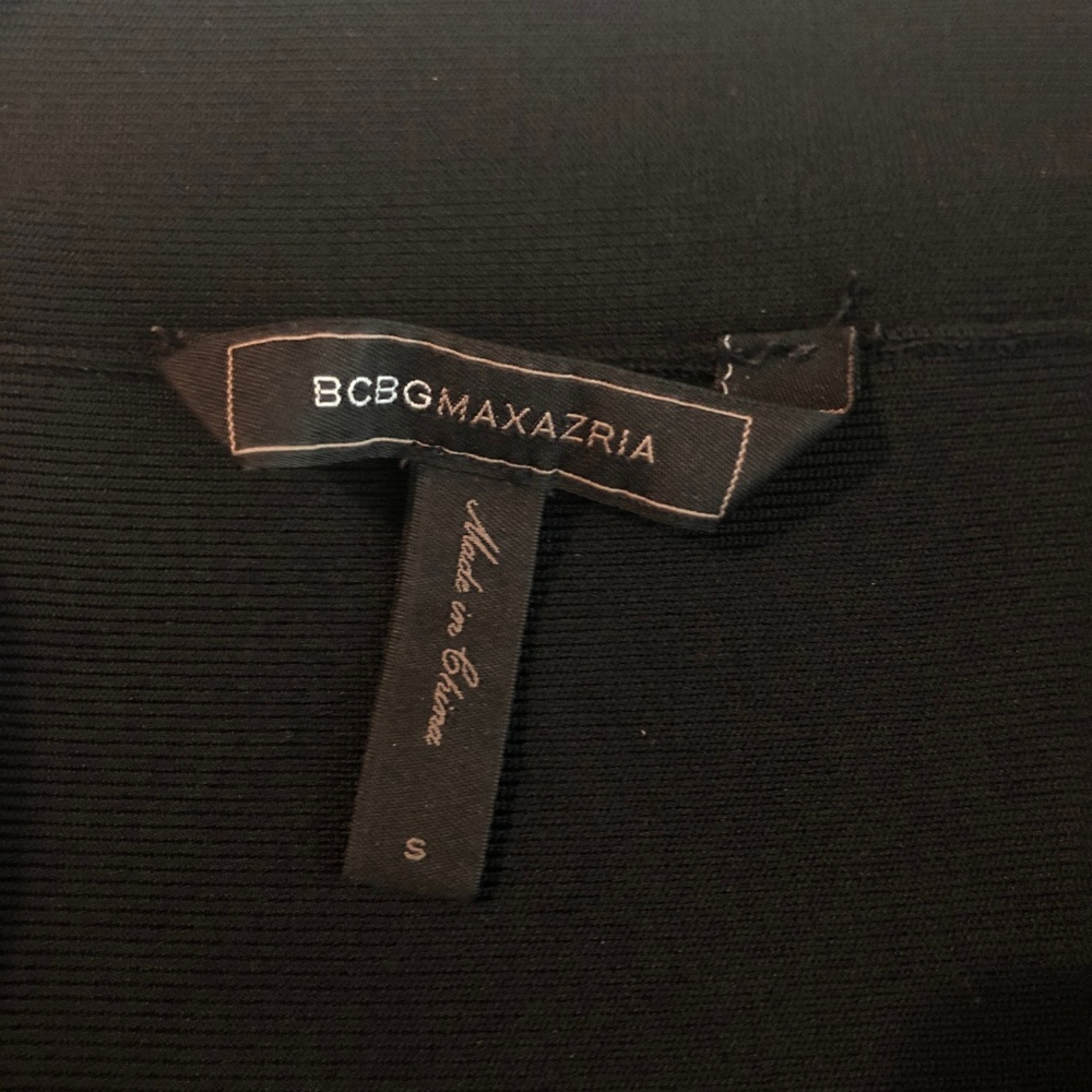 BCBGMaxAzria Joelle Colorblock Blue Bandage Skirt - Picture 5 of 8
